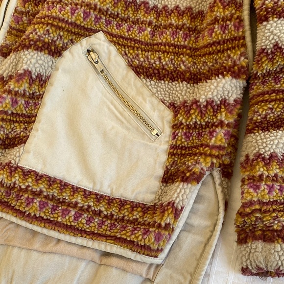 Free People Hit the Slopes Fleece Zip-Up Jacket - Picture 3 of 6
